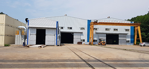 レンタルボックス用コンテナ工場