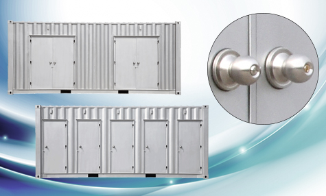 ドアノブ型レンタルボックス用コンテナ